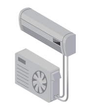 Ductless Mini-Split heat pump system