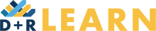 D+R Learn Logo